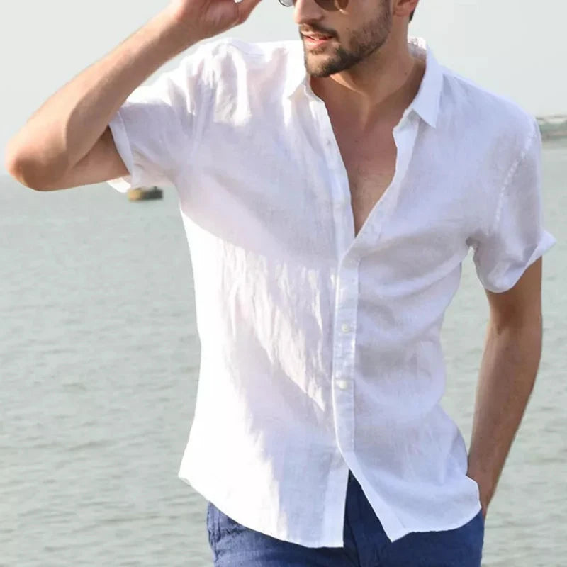 SHORT SLEEVE COTTON SHIRT
