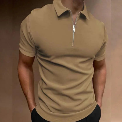 OXFORD ZIPPER POLO