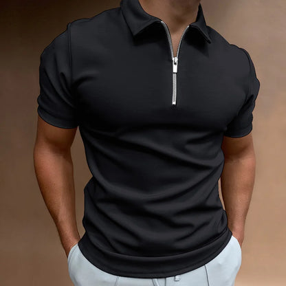 OXFORD ZIPPER POLO