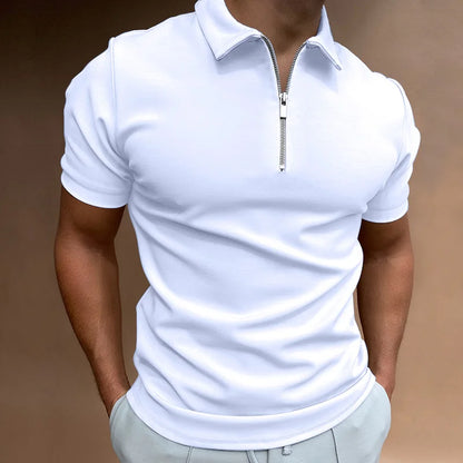 OXFORD ZIPPER POLO
