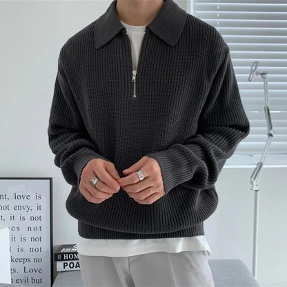 NEWPORT ZIPPED SWEATER
